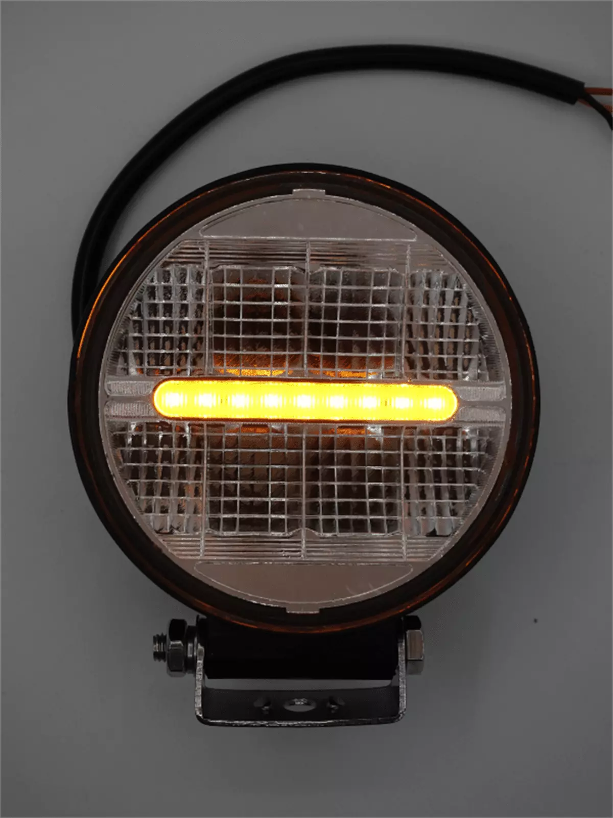 2 Modlu 2 Renk Kombo 24 Watt Siyah Yuvarlak Off Road 12/24v Çalışma Tekne Lambası