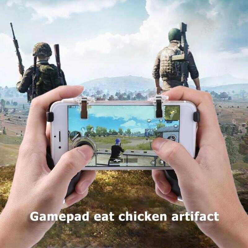 ​​2 Tetik + 2 Joystick  5 in 1 Mobil Oyun Aparatı - Pubg Tetik