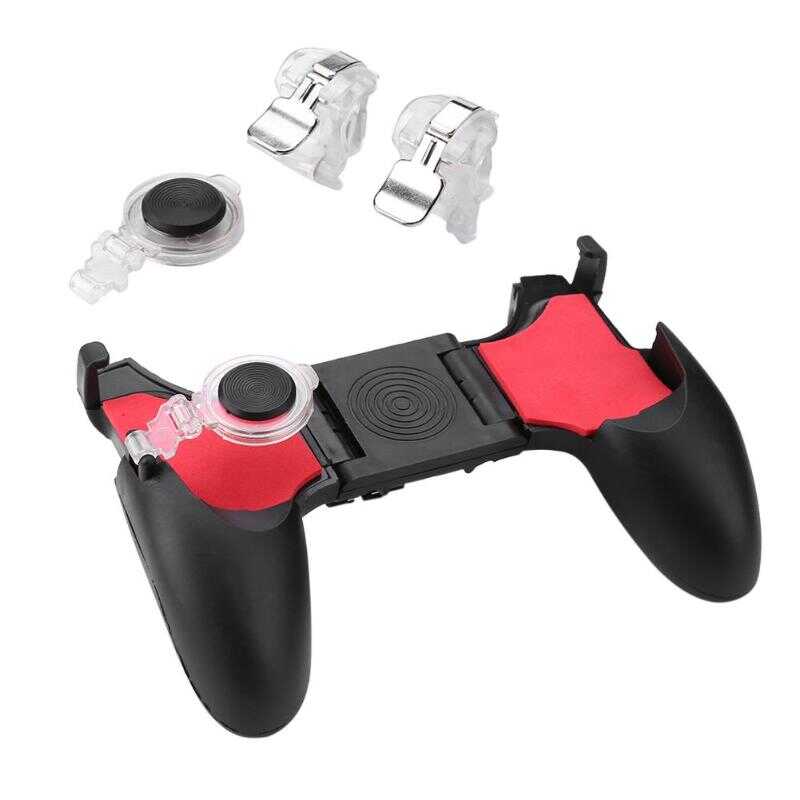 ​​2 Tetik + 2 Joystick  5 in 1 Mobil Oyun Aparatı - Pubg Tetik