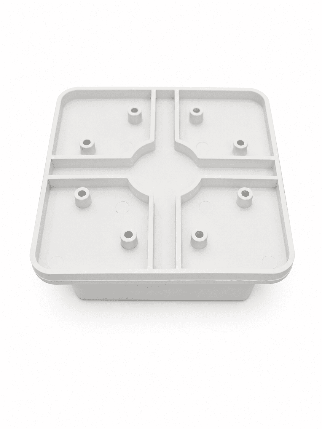 20 Adet Kilitli Kamera Montaj Buatı Kare Büyük Boy Buat, Taban Dahil 13cm X 13cm 185GR