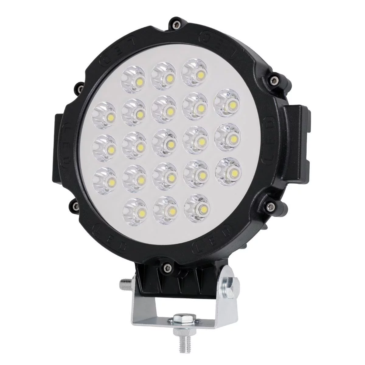 21 Ledli 63W Off Road Led Sis Farı Su Geçirmez 12V 24V Yuvarlak Çalışma Lambası