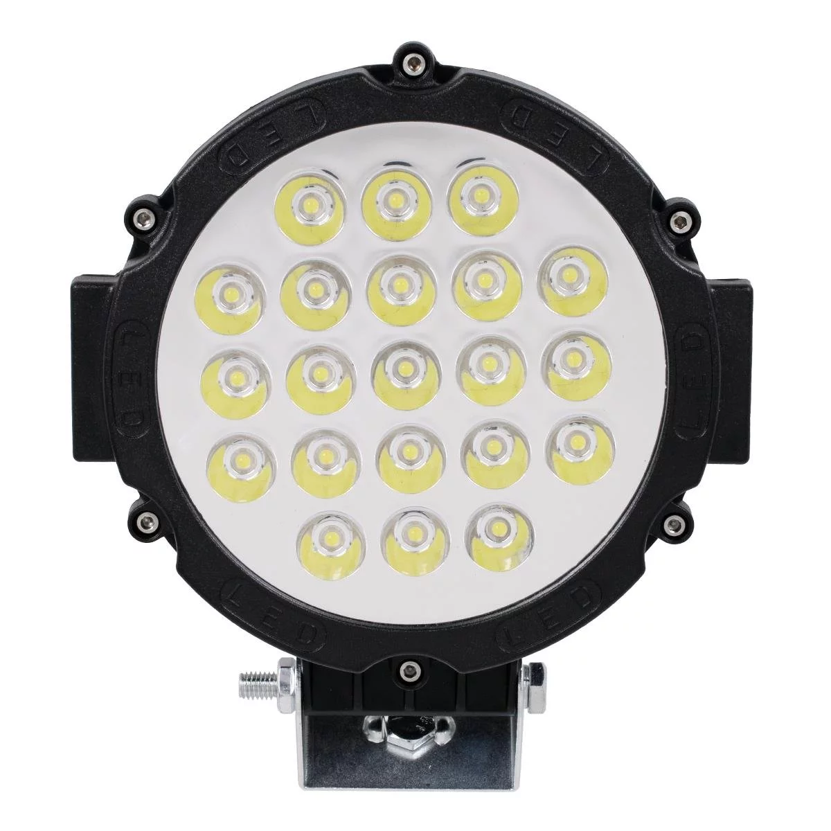 21 Ledli 63W Off Road Led Sis Farı Su Geçirmez 12V 24V Yuvarlak Çalışma Lambası