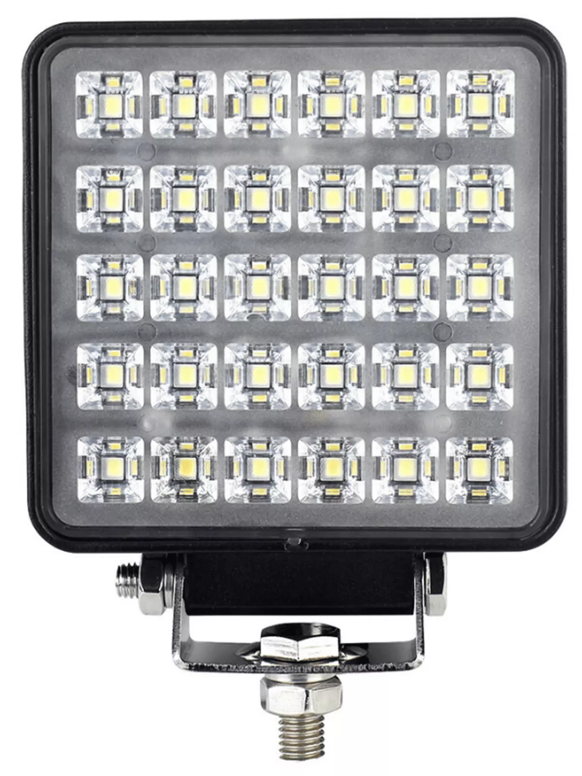 30W 30 Led Kare PMMA Lensli Beyaz Yayıcı Sis Farı Off Road Çalışma Tekne Lambası