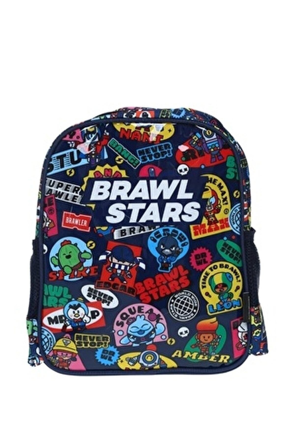 31x11x26 Imperteks Mavi Erkek Çocuk Sırt Çantası 22925 Brawl Stars