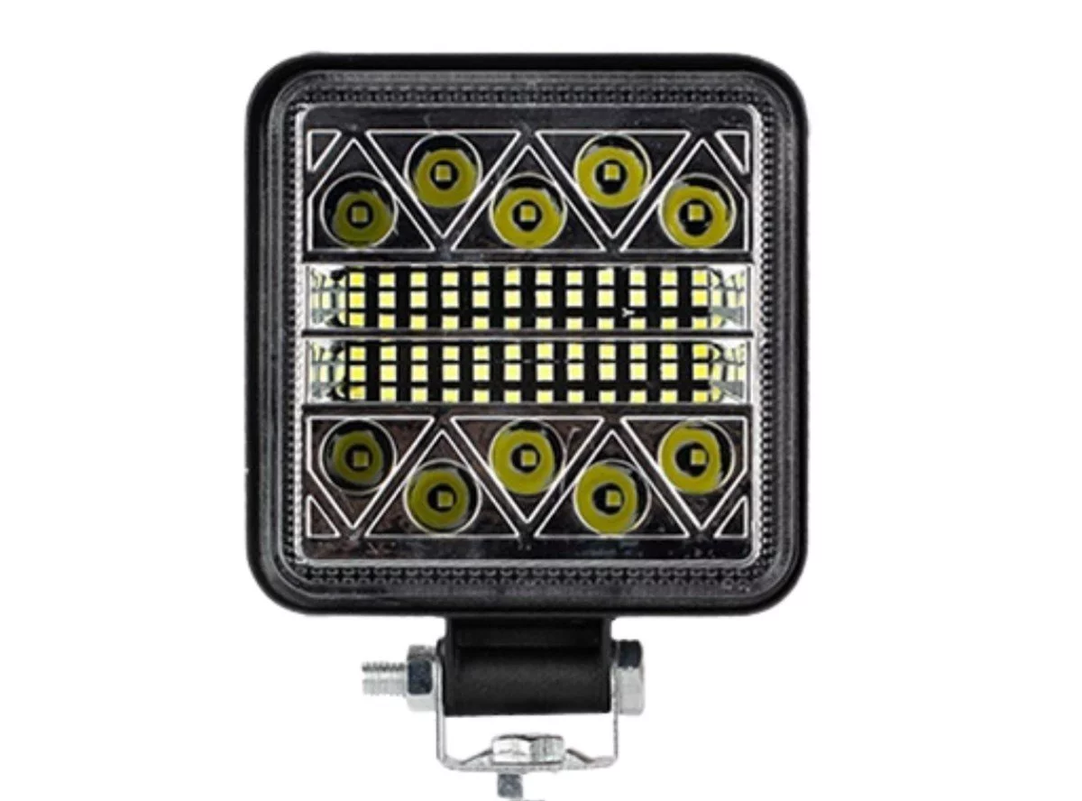 34LED Kombo Kare Su Geçirmez Off Road Tekne Çalışma Lambası