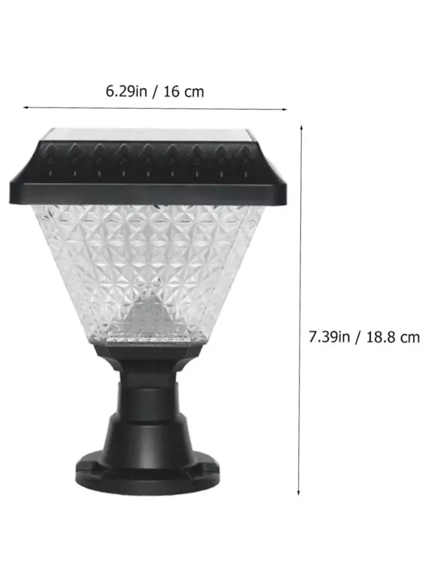 4 Adet Solar Set Üstü Dekoratif Bahçe Armatürü Aydınlatma