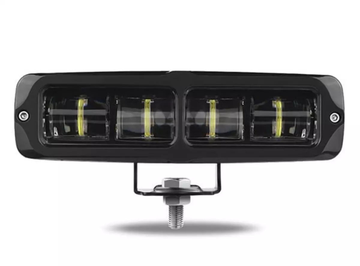 40w Düz Universal Uzun Sis Lambası Led Bar 4 Led