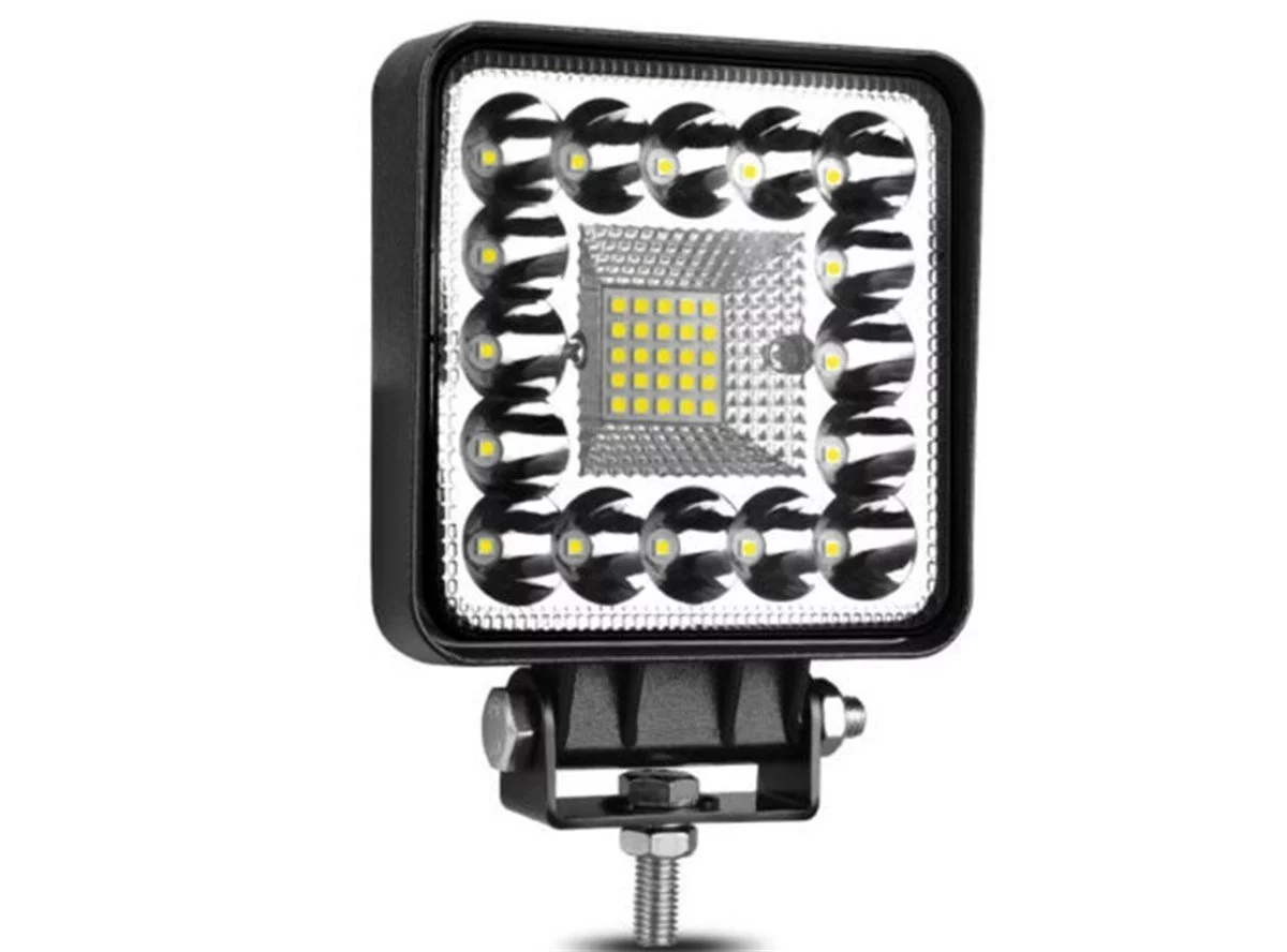 41Led Kare Kombo 12-24v Su Geçirmez Off Road Tekne Çalışma Lambası