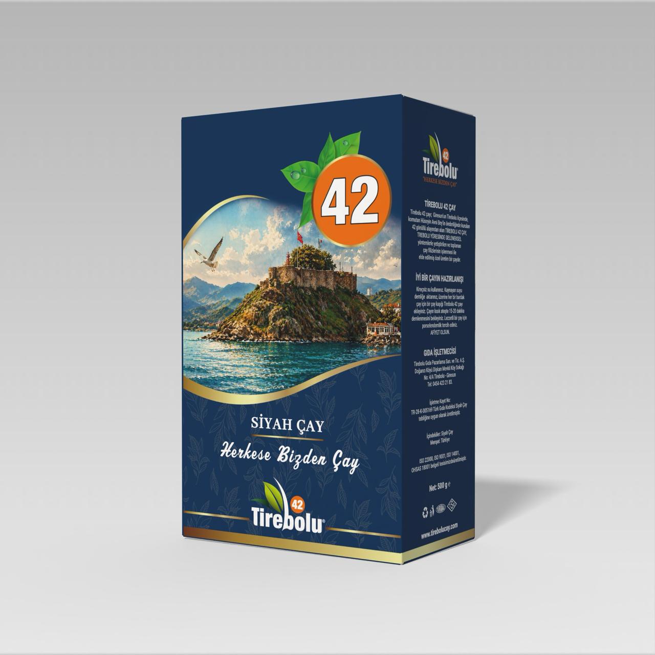 42 ÇAY ÖZEL 500 GR KUTU ÇAY