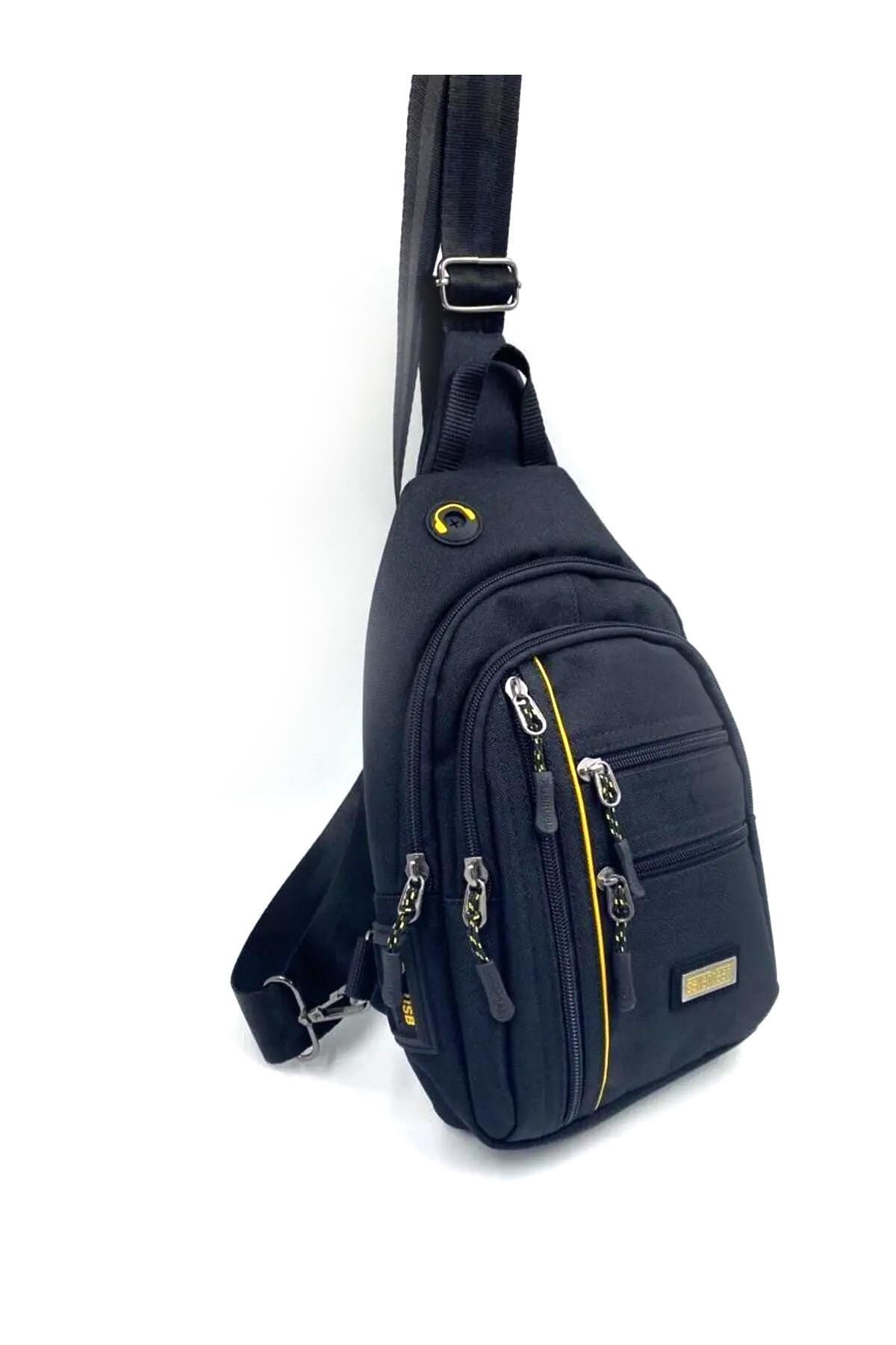 4925 Erkek Kanvas Body Bag Çapraz Çanta