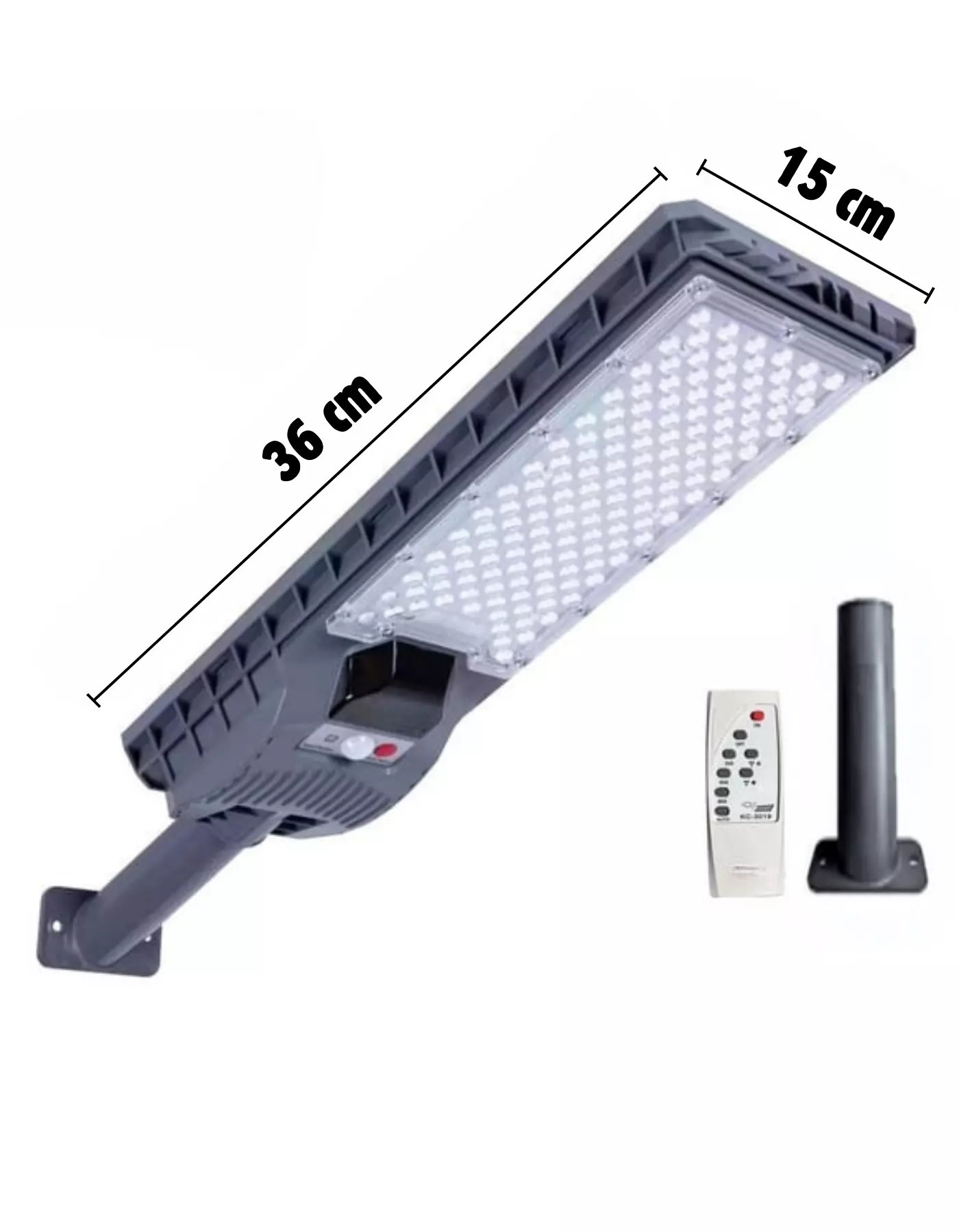 400w Solar Güneş Enerjili Profesyonel Led Bahçe Aydınlatması Hareket Sensörlü Kumandalı