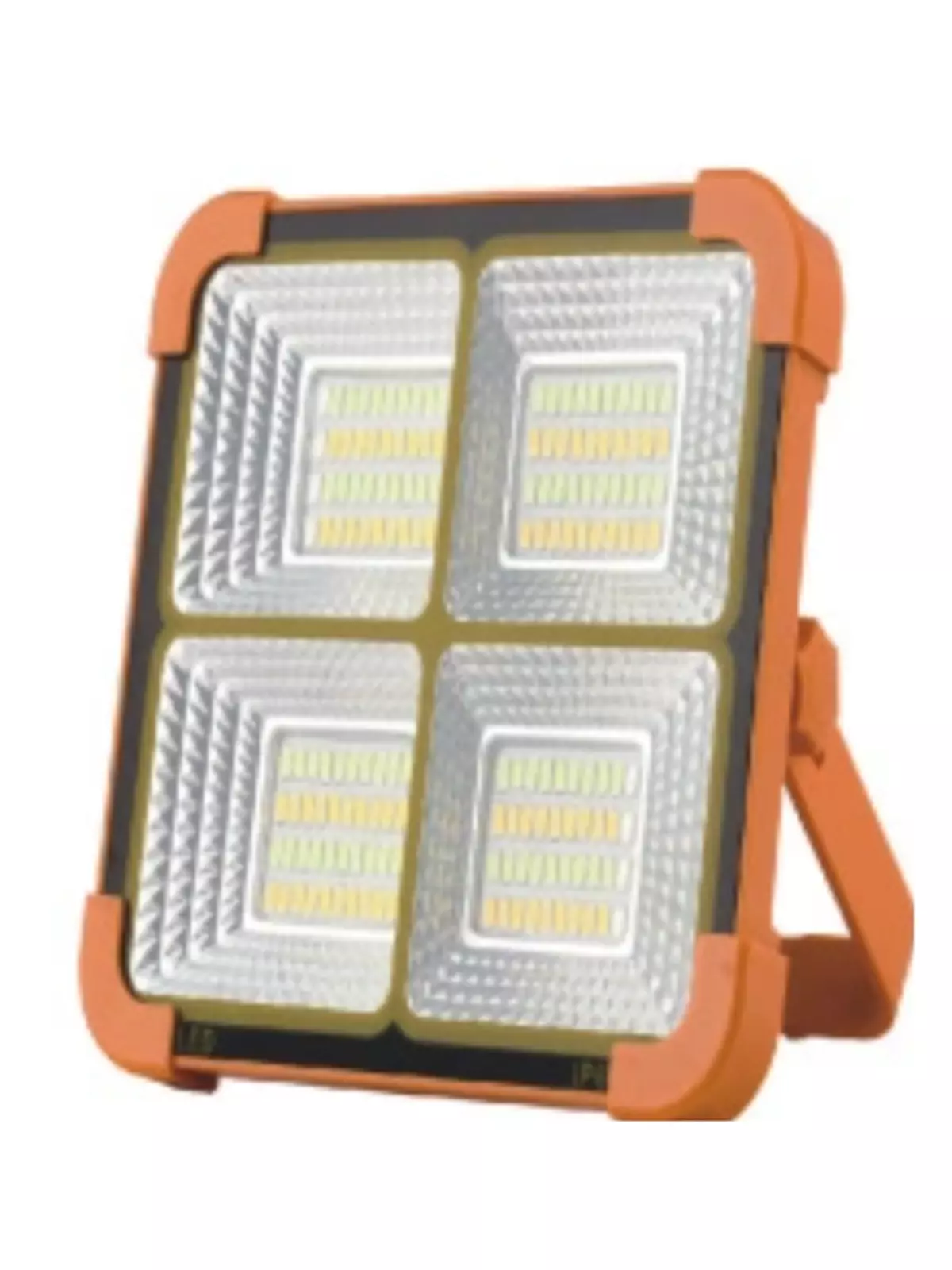 50w Led Projektör Beyaz -Sarı Işık 9000 Lümen Güneş Enerjili
