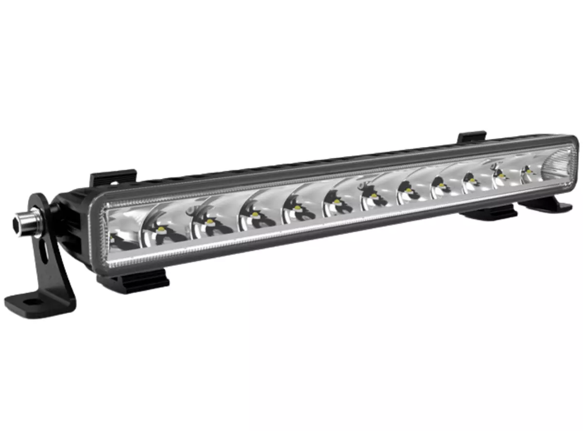 60w Düz Universal Uzun Sis Lambası Led Bar 12 Led