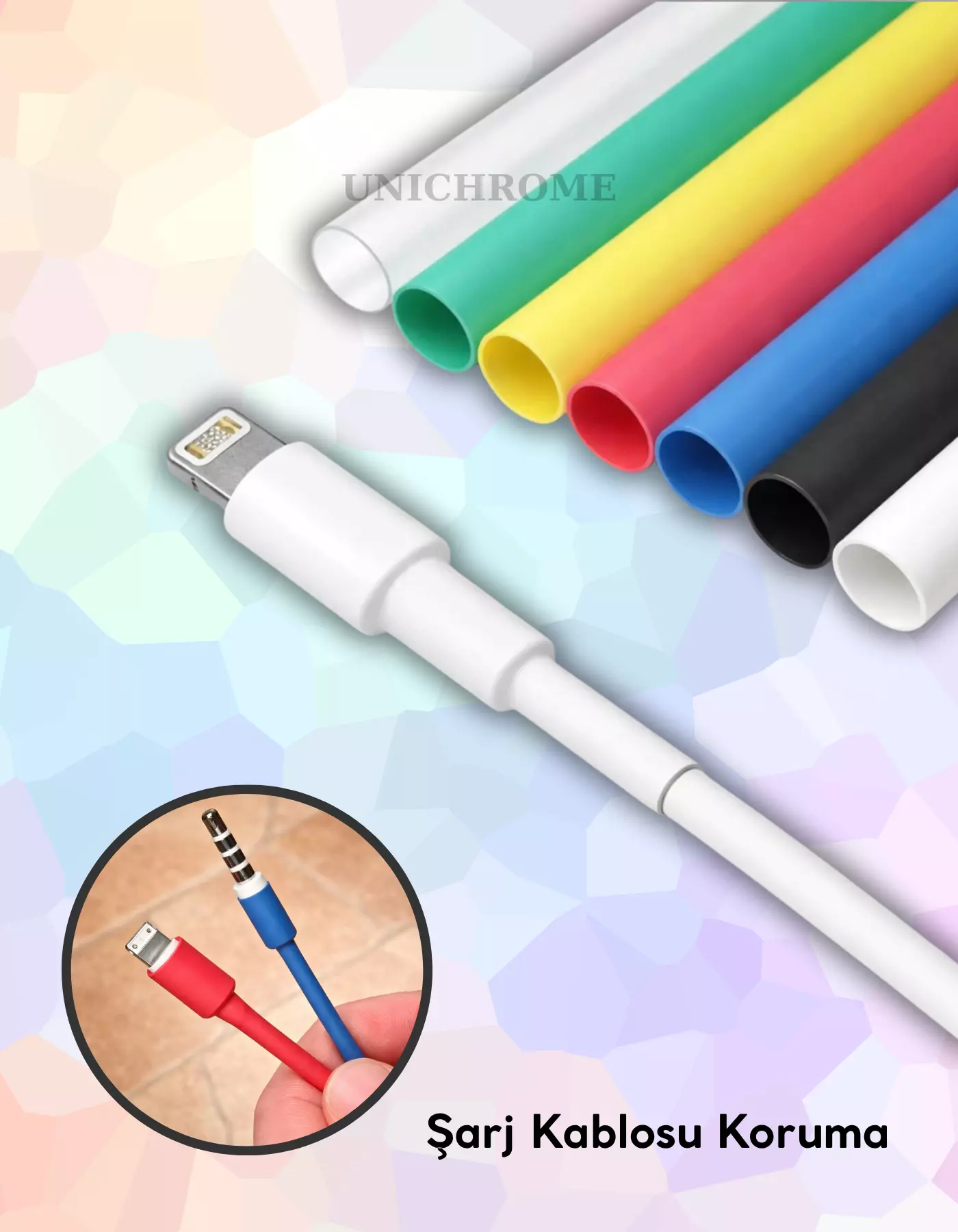 750 Parça Kutulu Heat Shrink Makaron Daralan Kablo Tamir Seti
