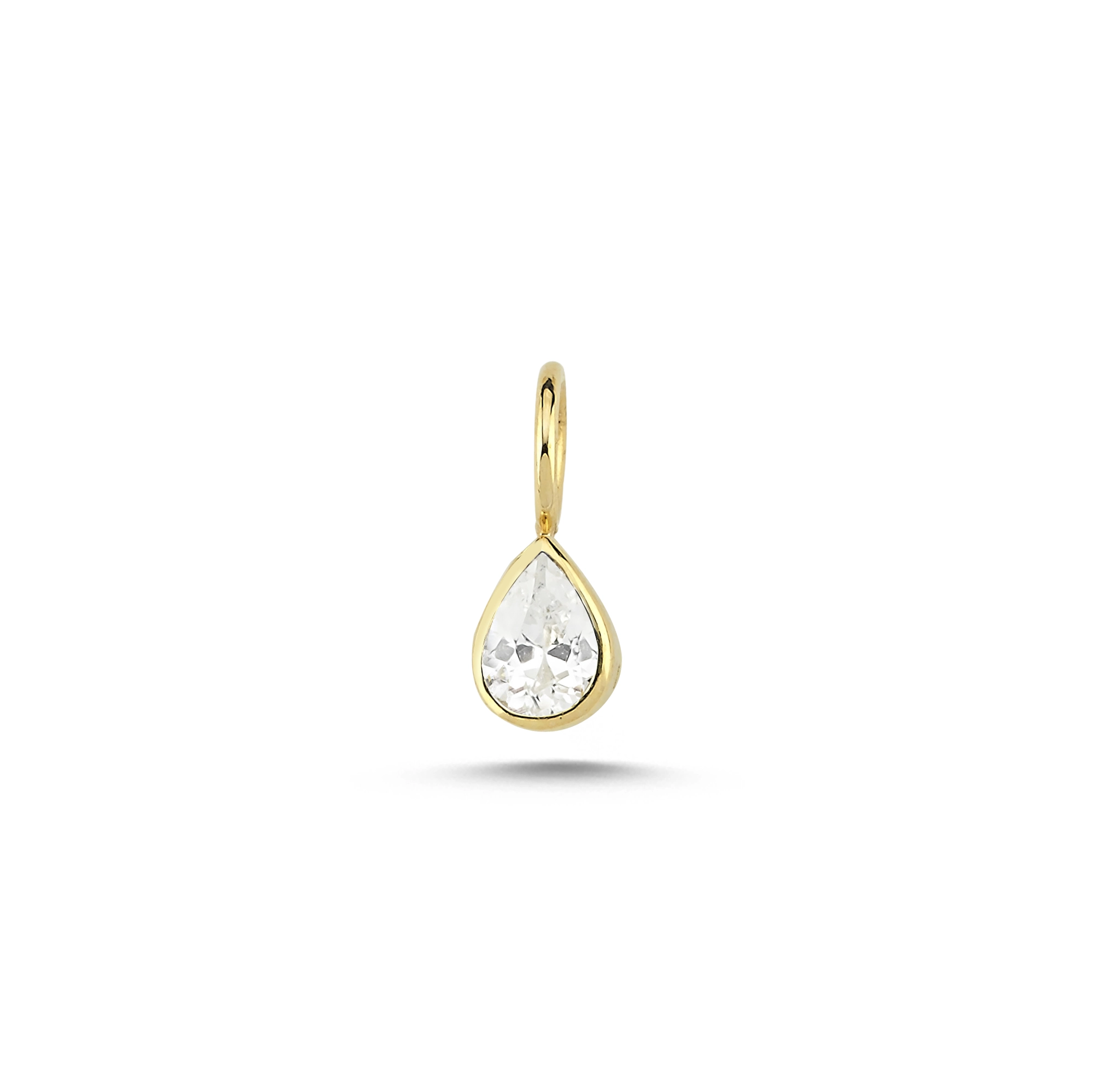 DROPLET SOLITAIRE PENDANT CHARM