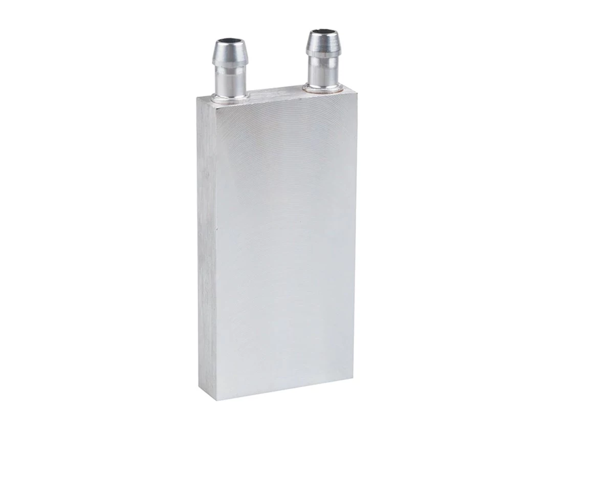 Alimünyum Su Sıvı Isıtma CPU Soğutma Bloğu 40x120x12mm 4x12cm