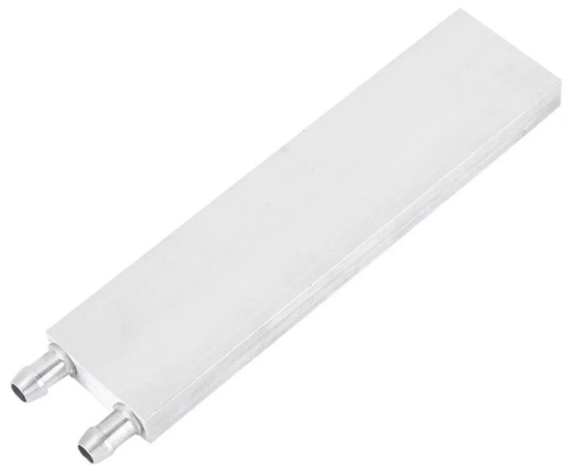 Alimünyum Su Sıvı Isıtma CPU Soğutma Bloğu 40x120x12mm 4x12cm