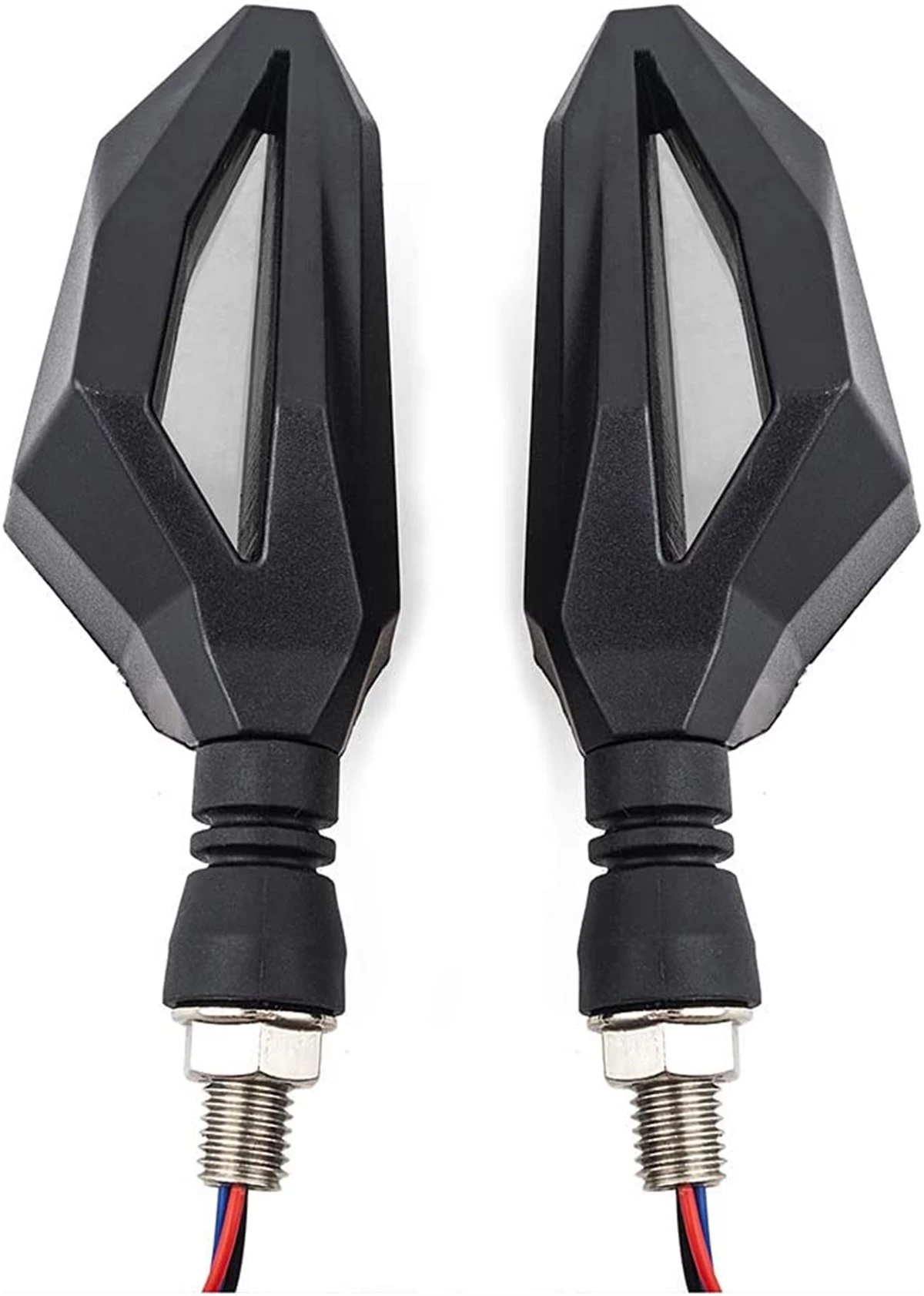 Amerikan Park Modüllü Çift Renk Motosiklet Sinyal LED Takımı 12V DRL Universal