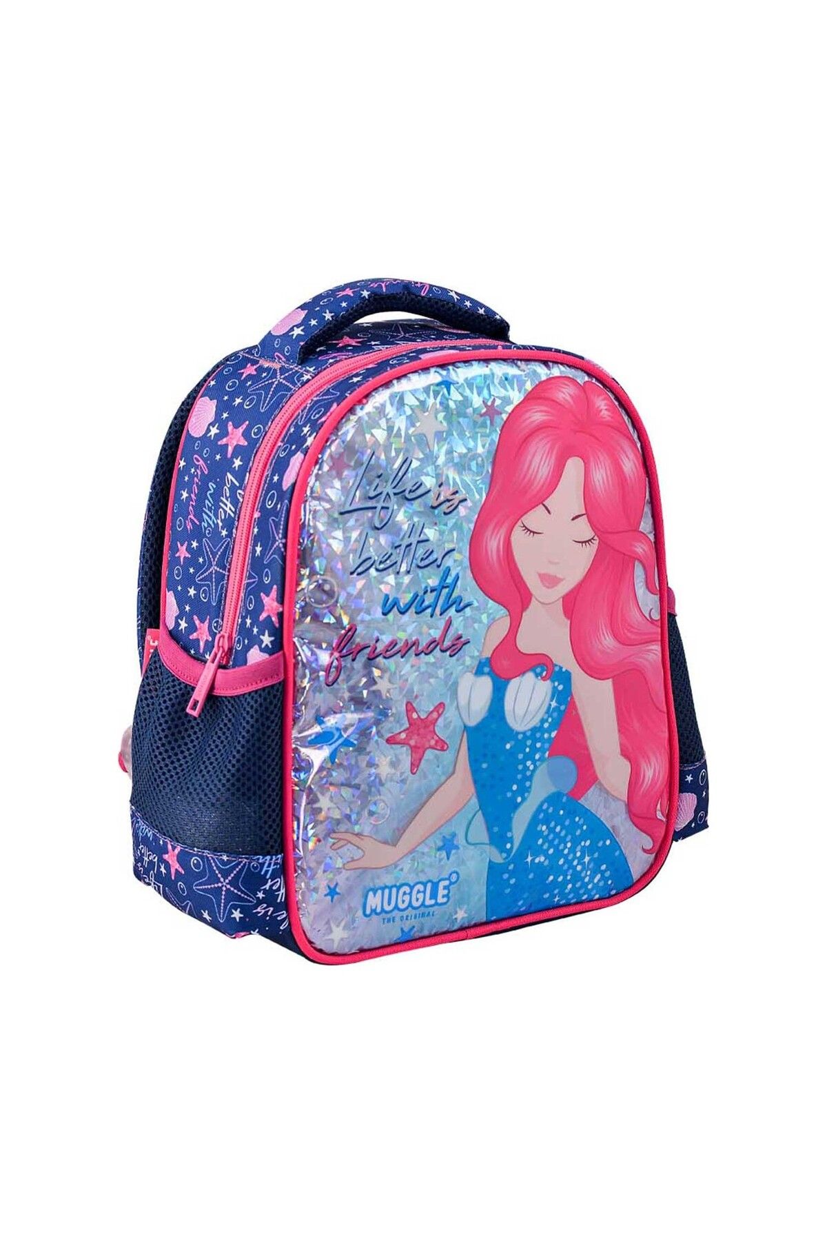 Anaokul Çantası Marmaid Lacivert Mu-3663
