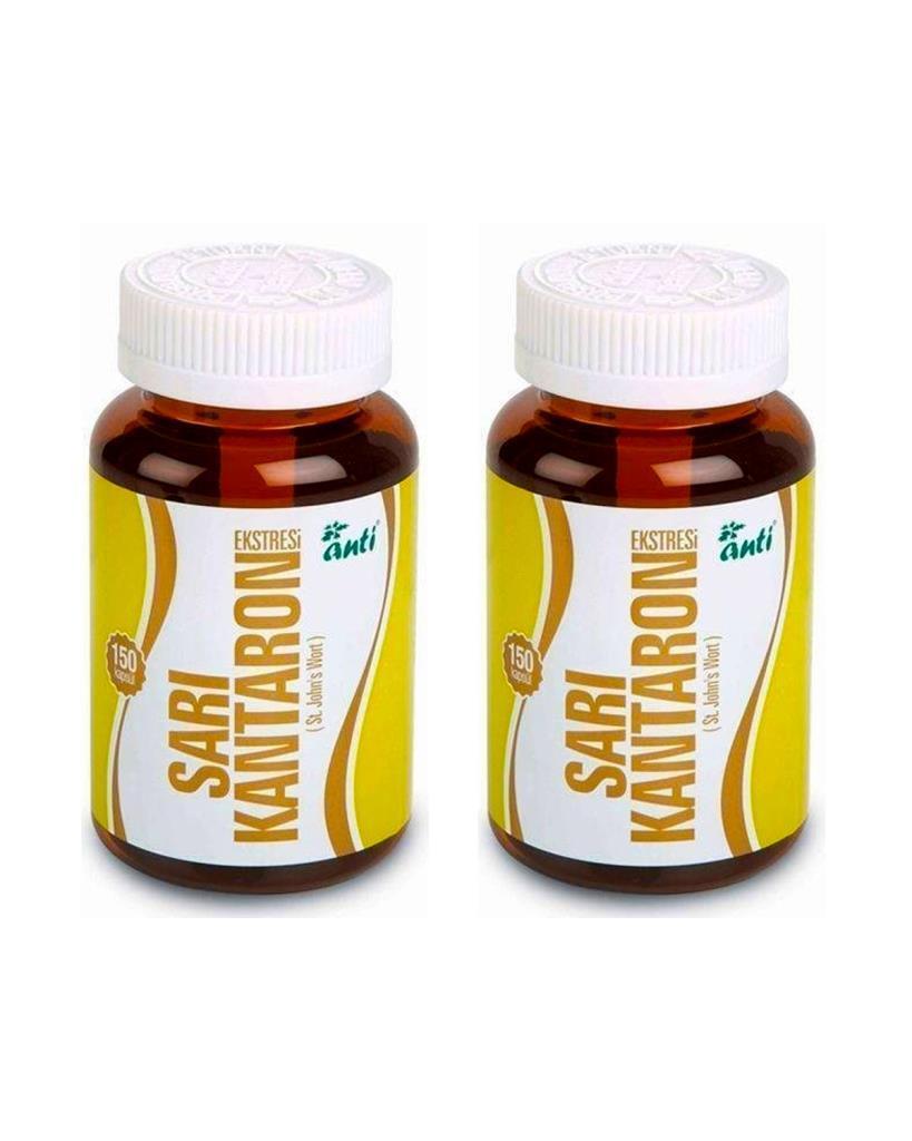 Anti Sarı Kantaron Ekstresi (St.John's Worth) 45 Kapsül x 2 Adet