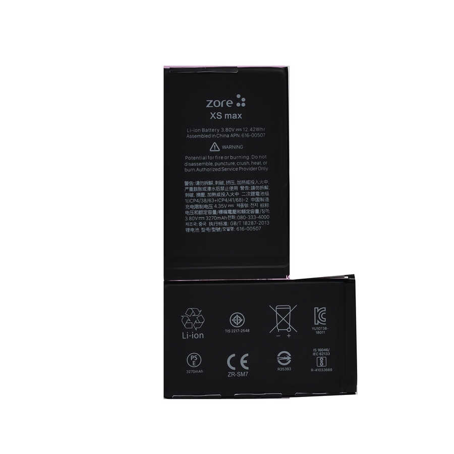 Apple iPhone XS Max 6.5 Zore Vogy Batarya
