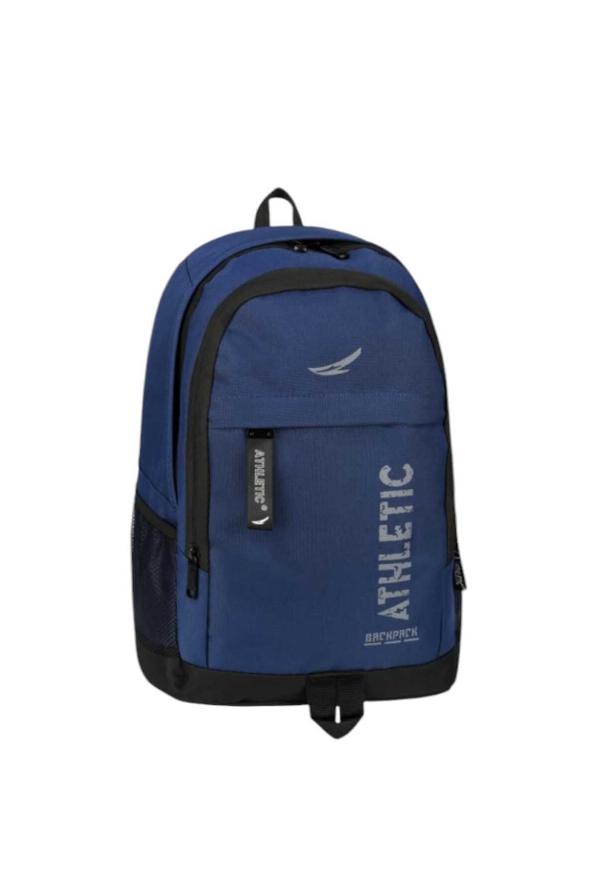 Athletic Unisex Üç Bölmeli Günlük Okul Seyahat Sırt Çantası Outdoor DDCQ151