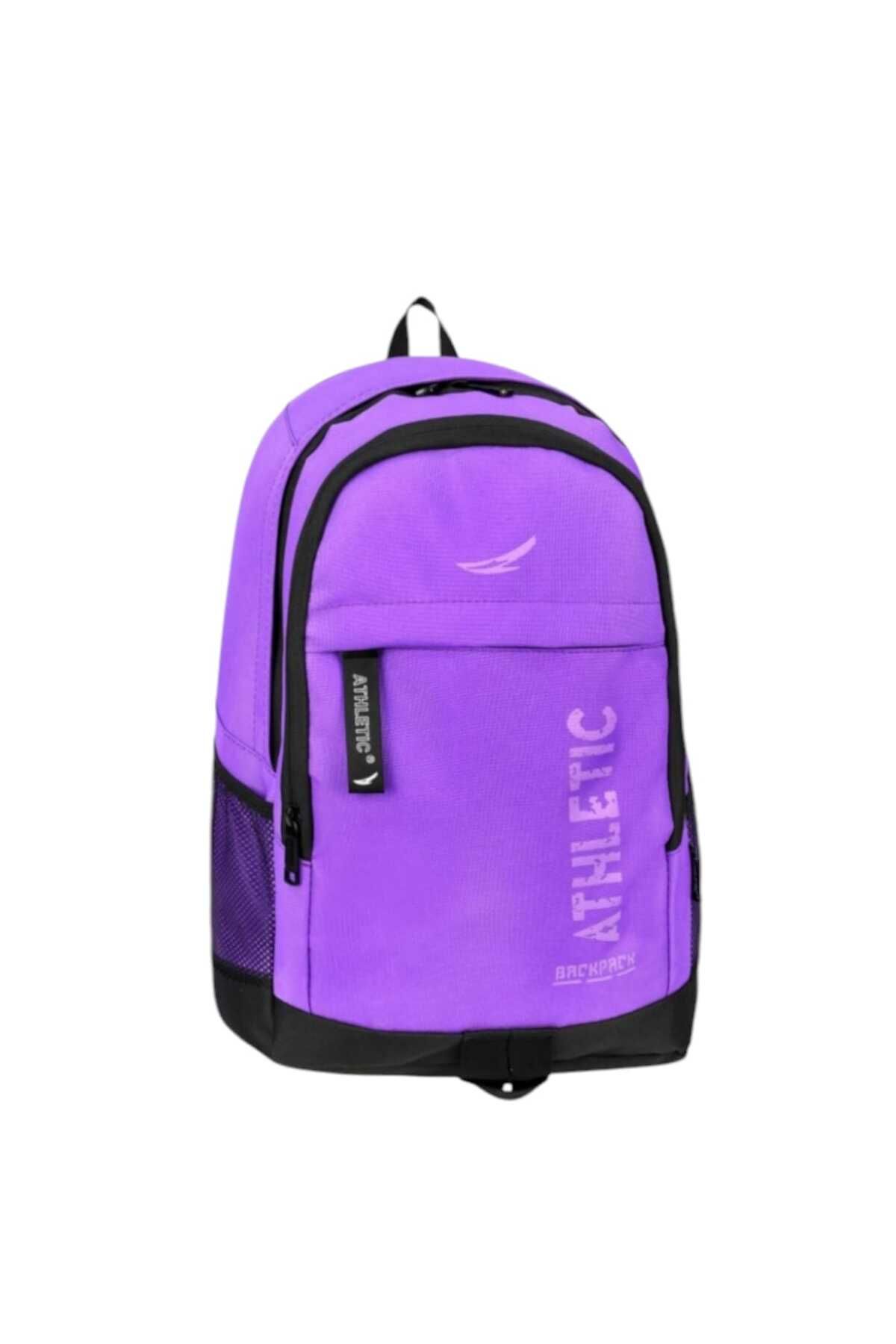 Athletic Unisex Üç Bölmeli Günlük Okul Seyahat Sırt Çantası Outdoor DDCQ151