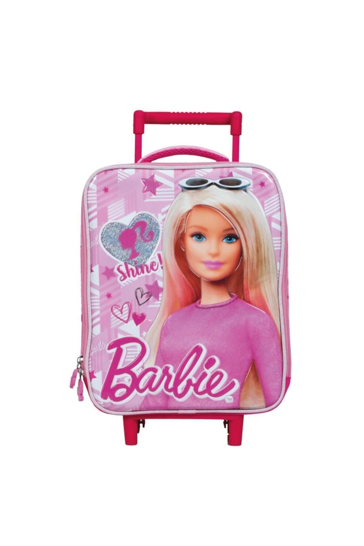 Barbie Lisanslı Çek Çekli Anaokulu Çantası 5043