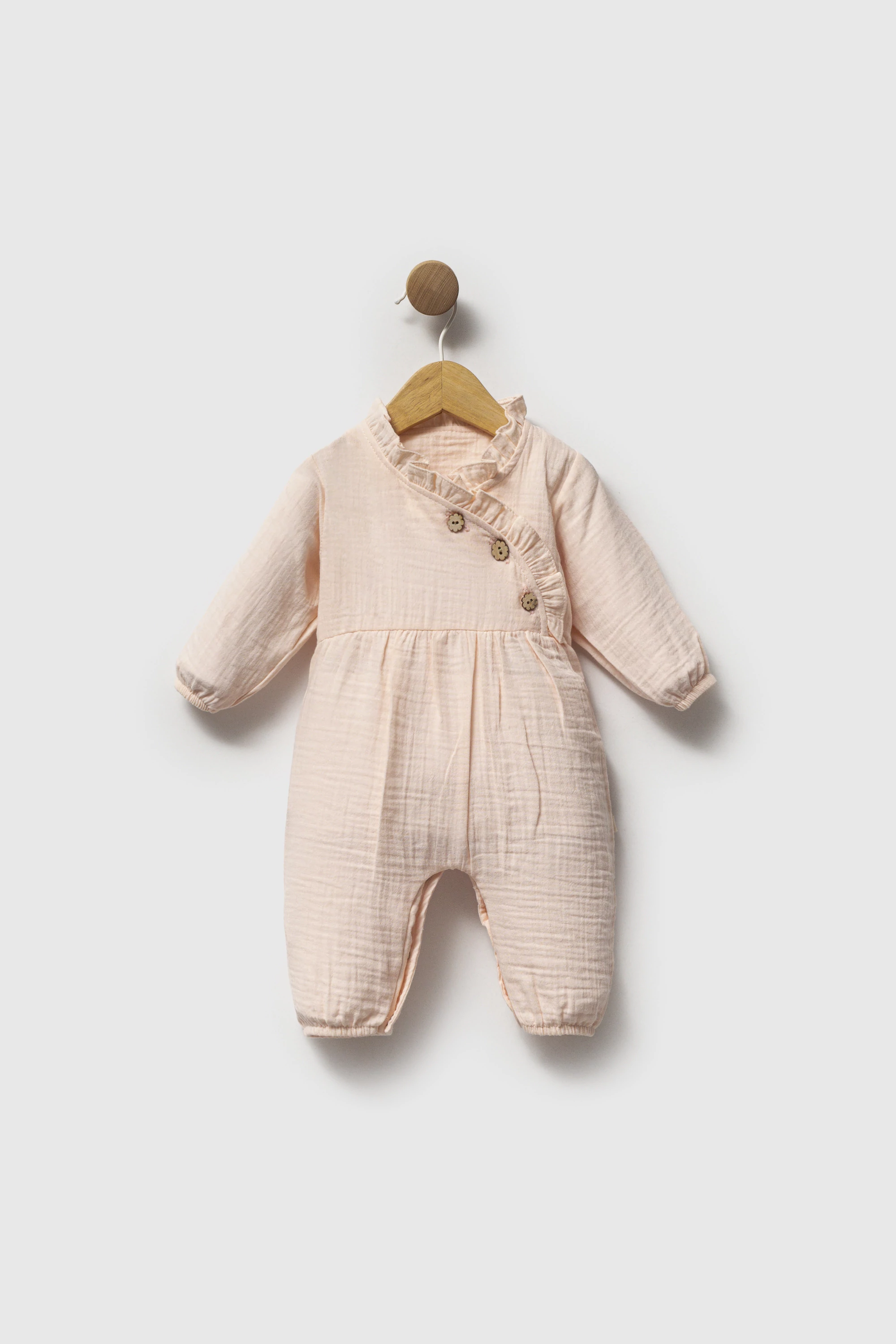 Bebelinna 2768  Muslin Tulum 0-3 / 3-6 Ay Somon