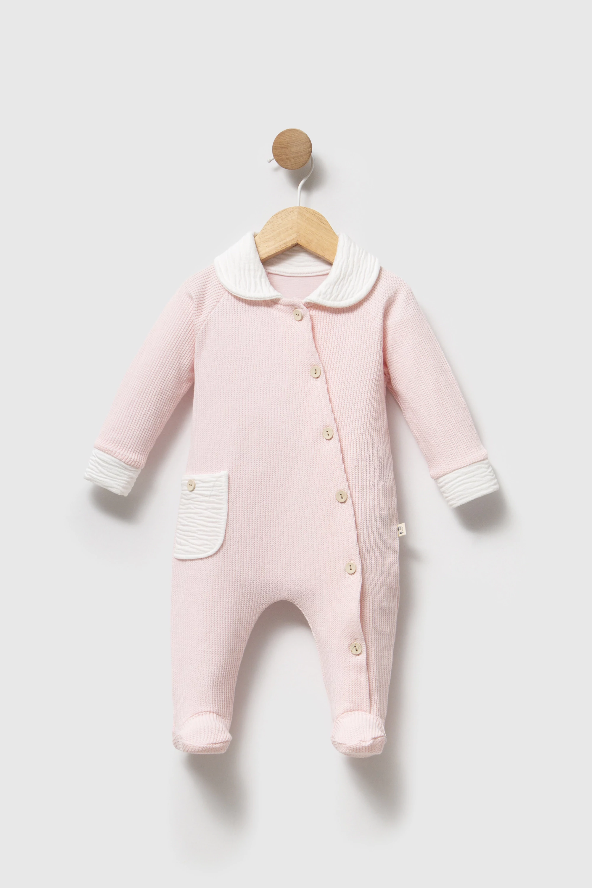 Bebelinna 2790  Penye Tulum 0-3 / 3-6 Ay Pembe