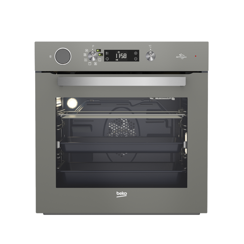 BEKO AFBD 14300 HG AKTİF HİJYEN GRİ ANKASTRE FIRIN