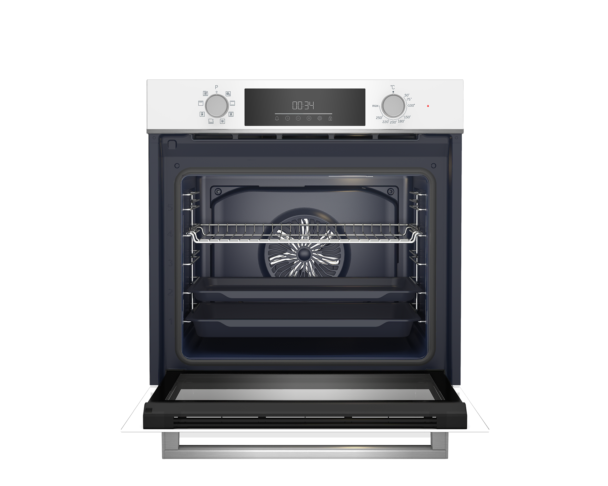 BEKO BFC 430 B Beyond Serisi Buhar Destekli ankastre fırın