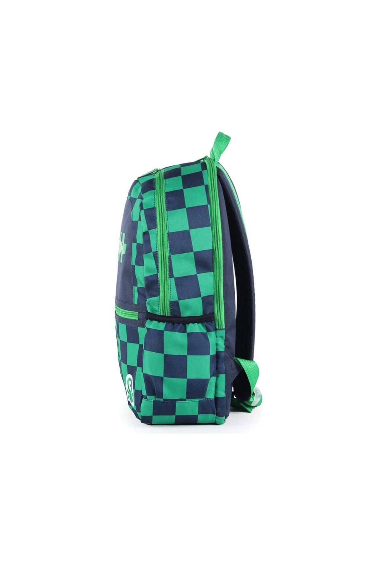Benetton Çift Bölmeli Okul Sırt Çantası-03773-1