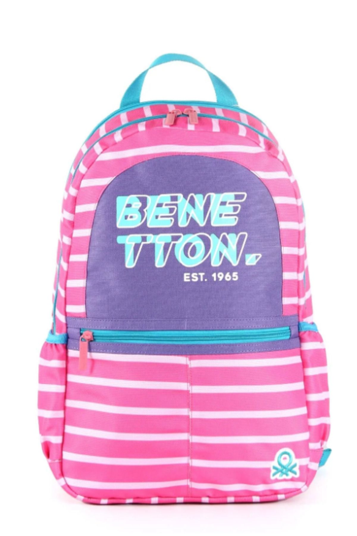 BENETTON OKUL ÇANTA 03752 PEMBE-MOR
