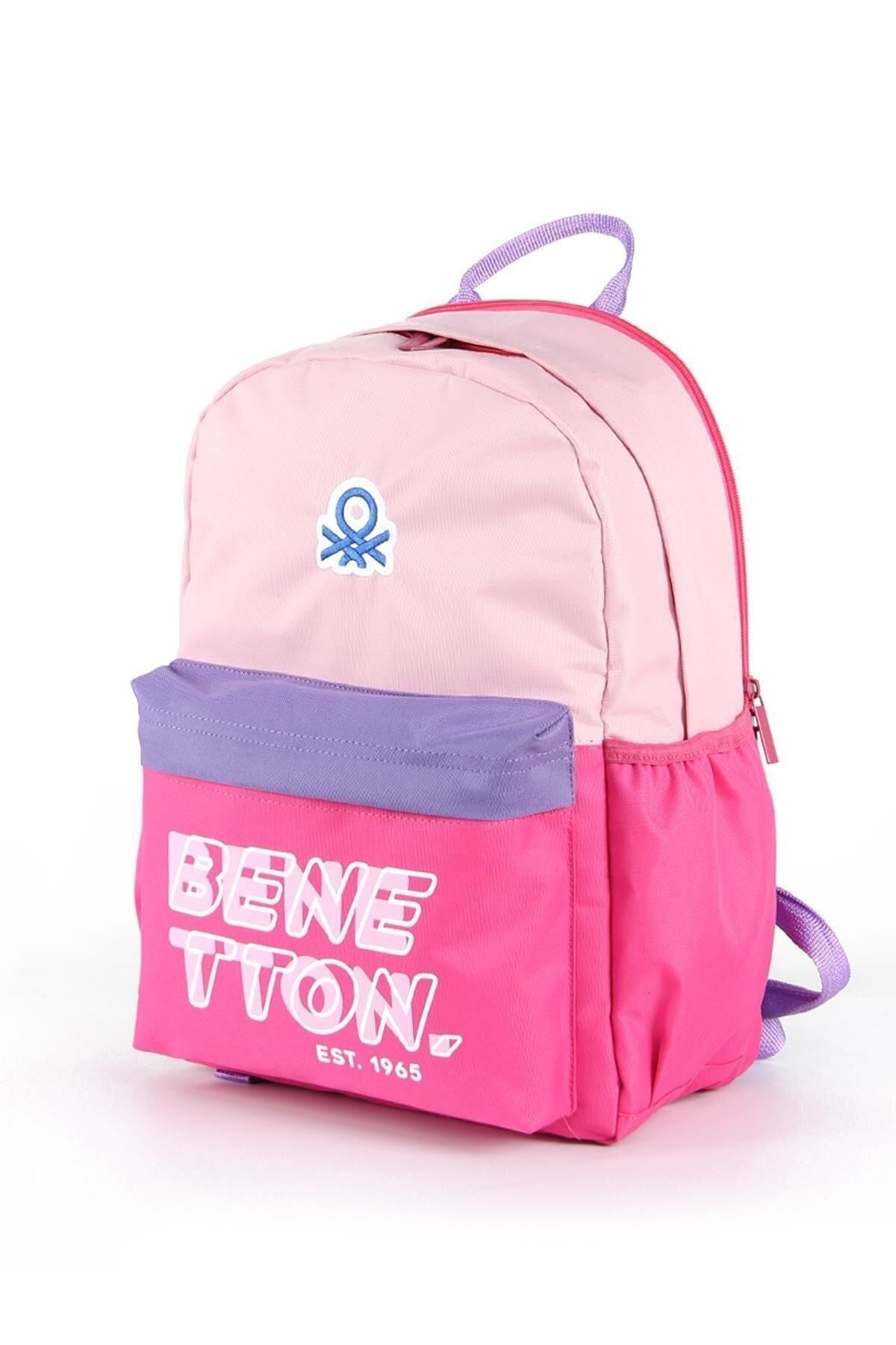 Benetton Okul Çantası Çift Bölmeli Sırt Çantası 03843
