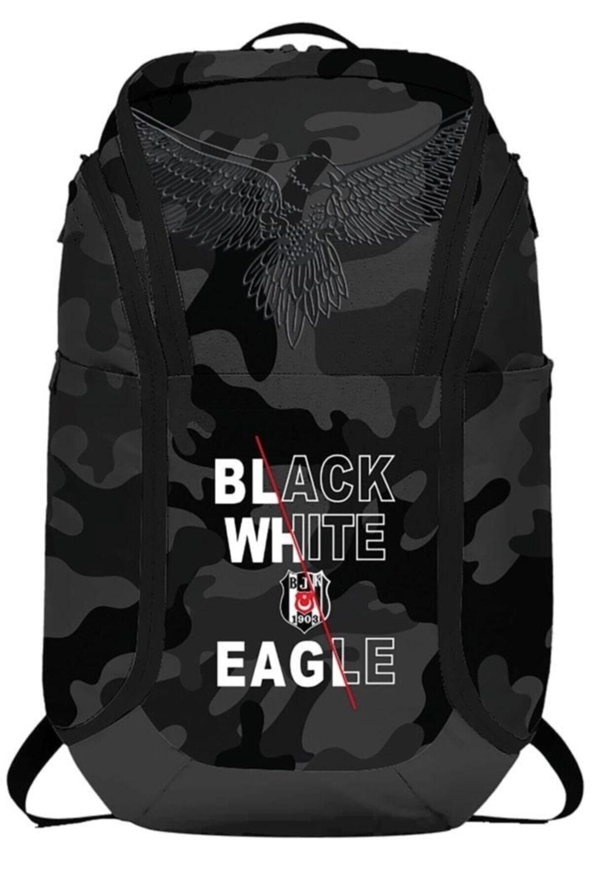 Beşiktaş Laptop Gözlü Black Eag Sırt Çantası
