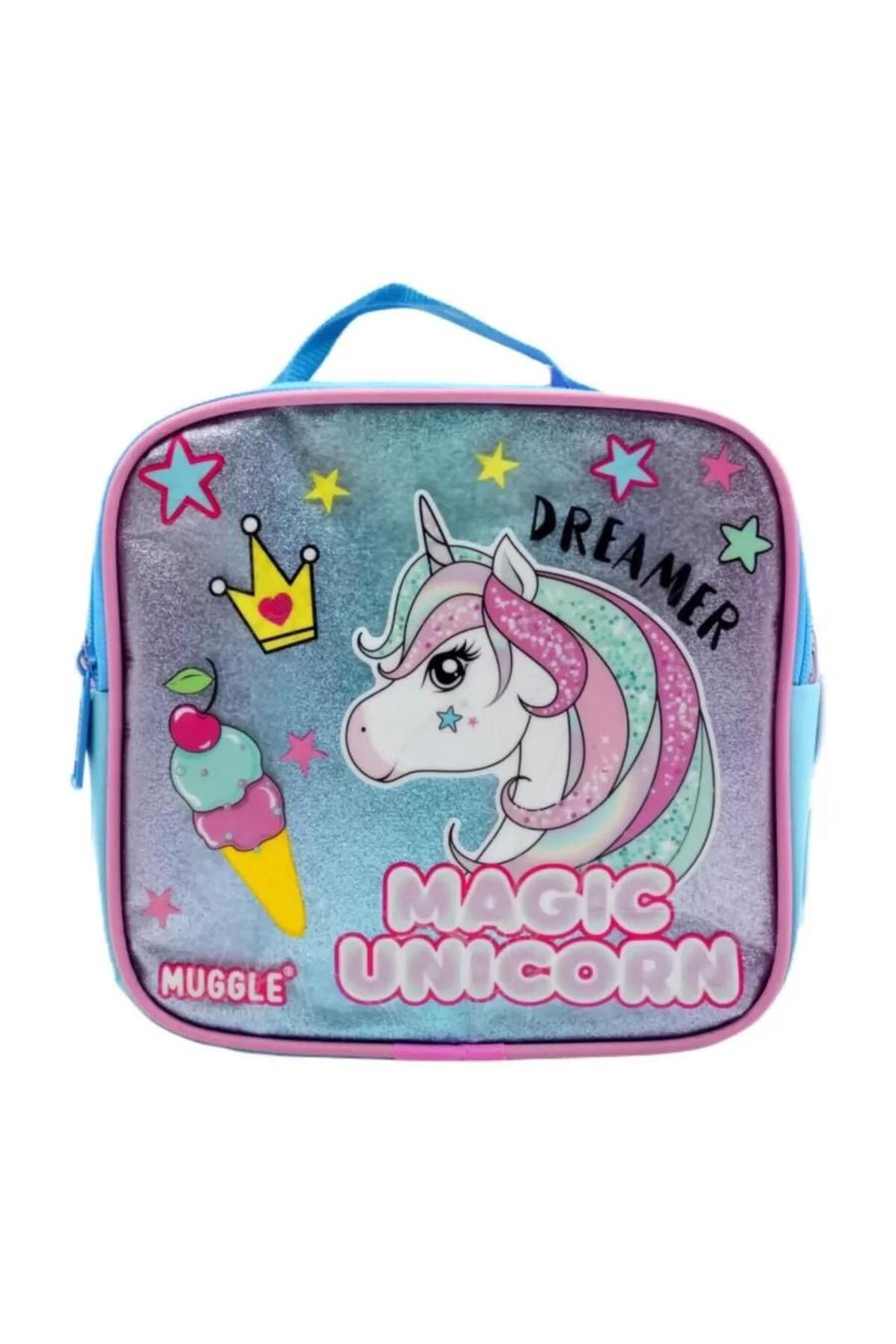 Beslenme Çantası Happy Unicorn Pembe Mu 6481 / Muggle