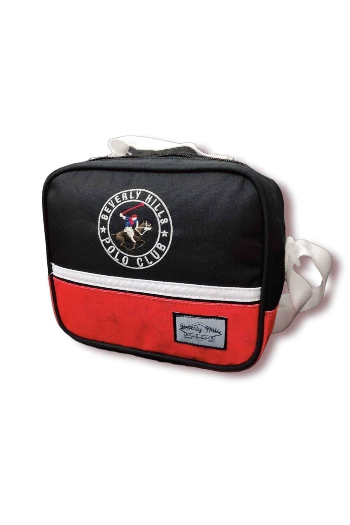 Bhpc 75617 Unisex Kırmızı- Siyah Beslenme Çantası