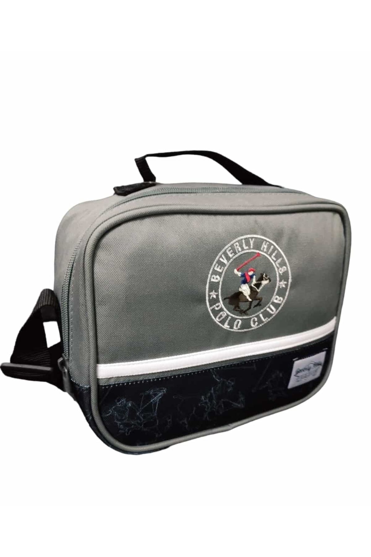 Bhpc 76161 Unisex Gri- Siyah Beslenme Çantası