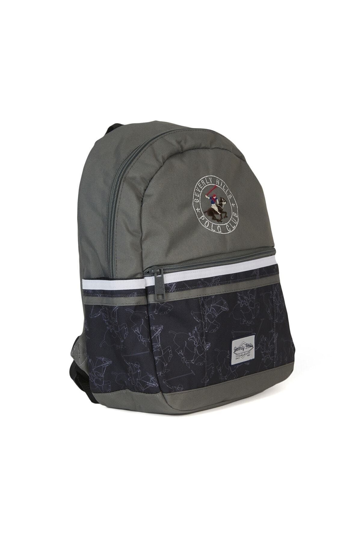 Bhpc76160 Gri Unisex Ana Okulu Çantası