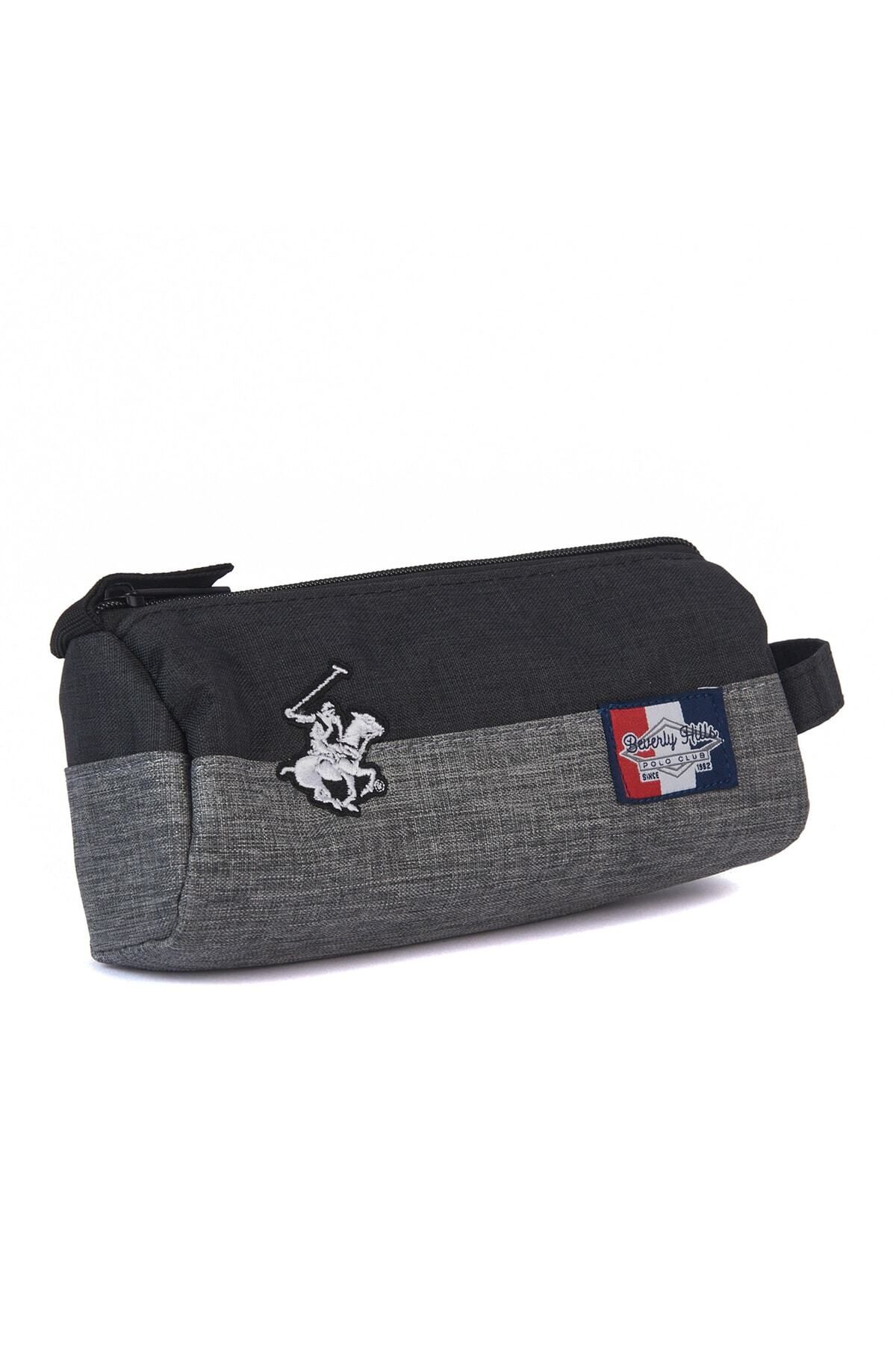 Bhpc76177 Siyah Gri Unisex Tek Bölmeli Kalemlik Kalem Kutusu