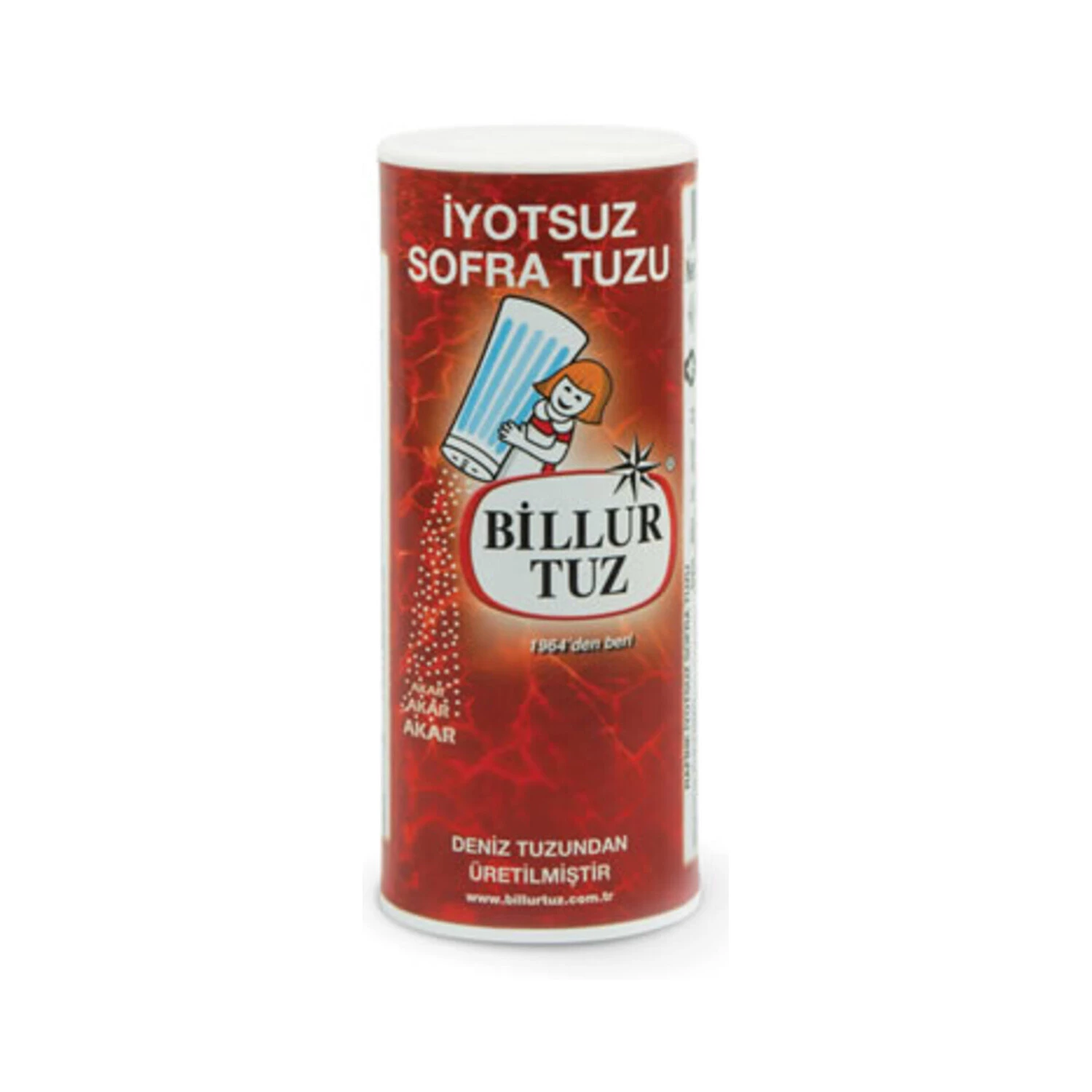 Billur Tuz İyotsuz Sofra Tuzu 250 Gr