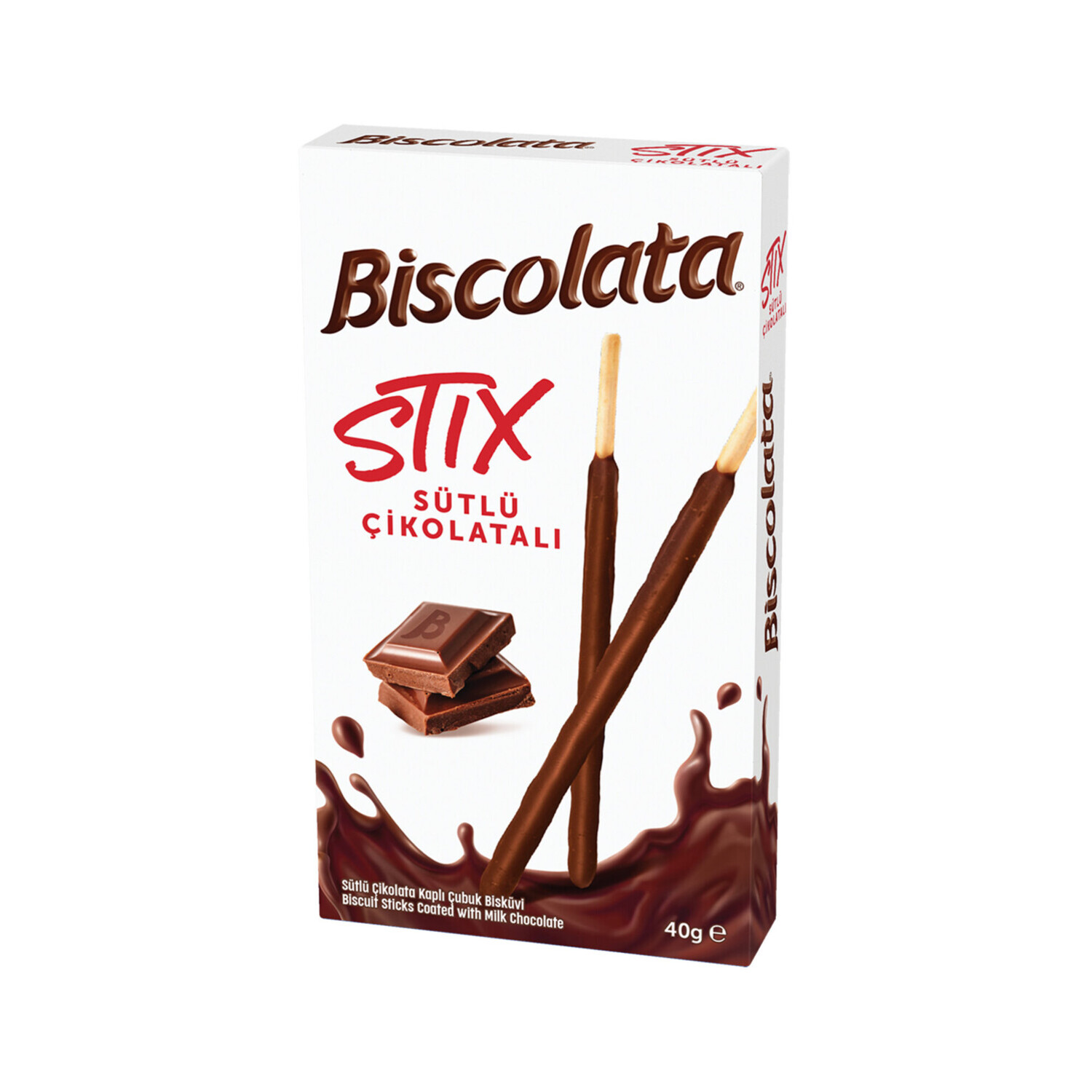 Biscolata Stix Sütlü 40 G