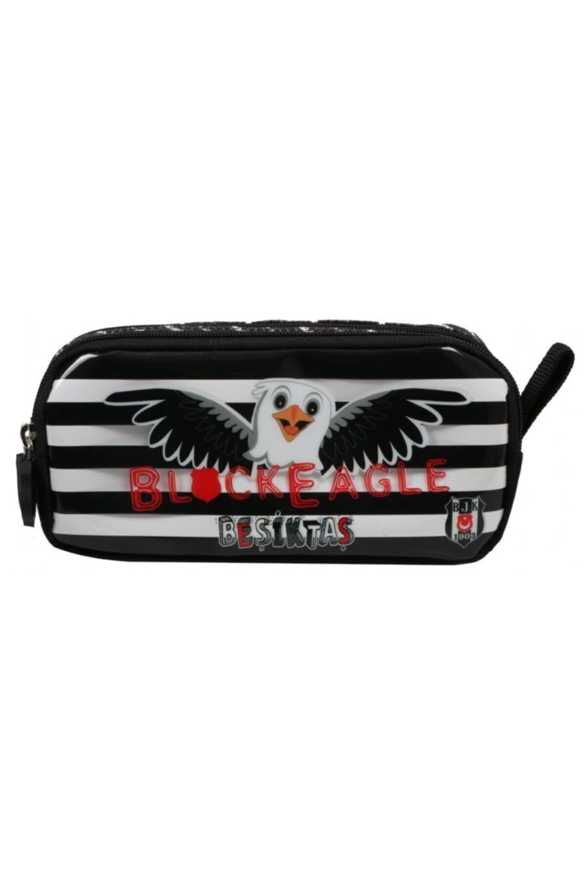 Bjk Kara Kartal Iki Bölmeli Kalem Çantası - Flying Eagle - 3523