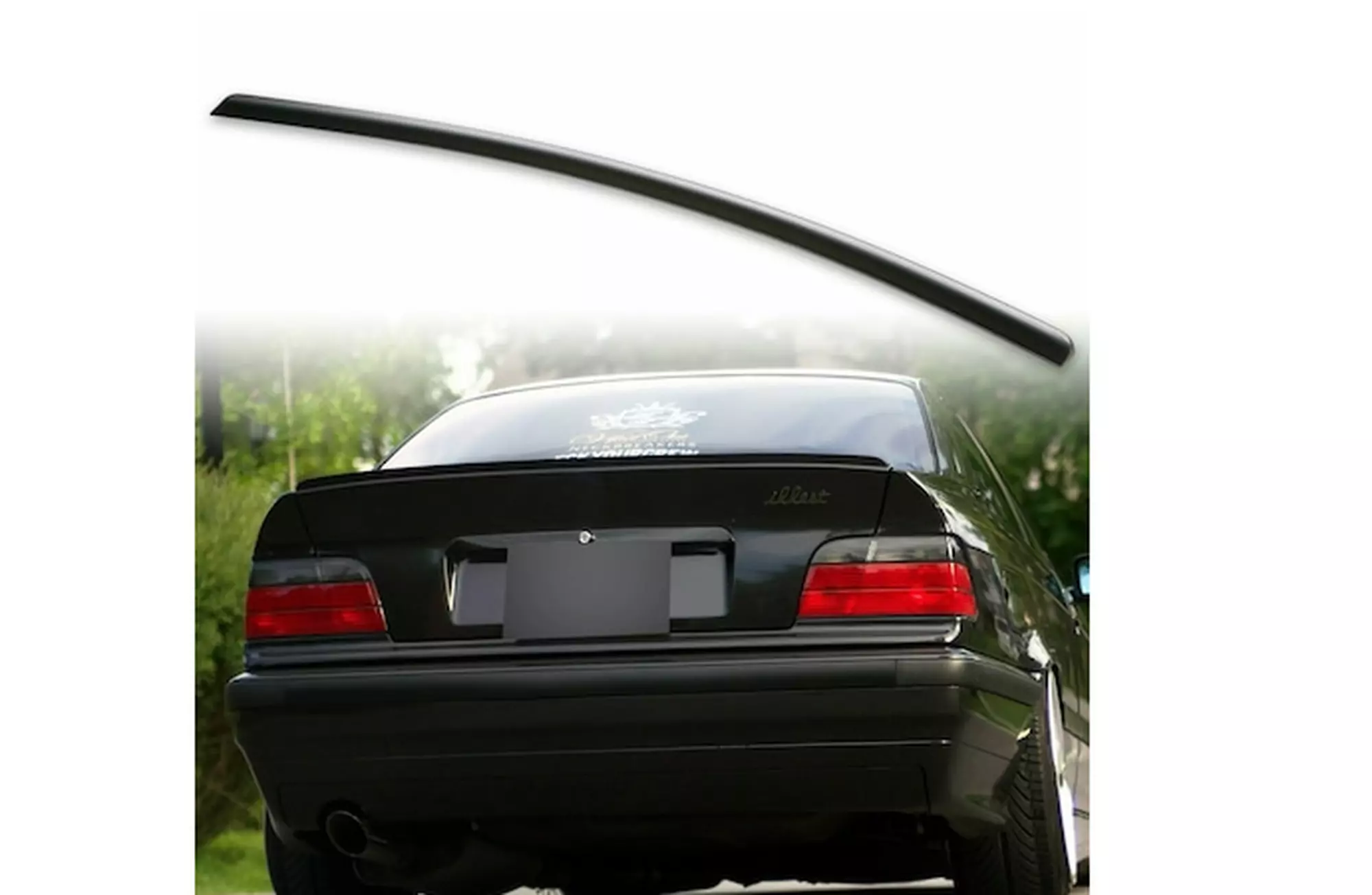 BMW 3 Serisi E36 Bagaj Spoyleri İnce