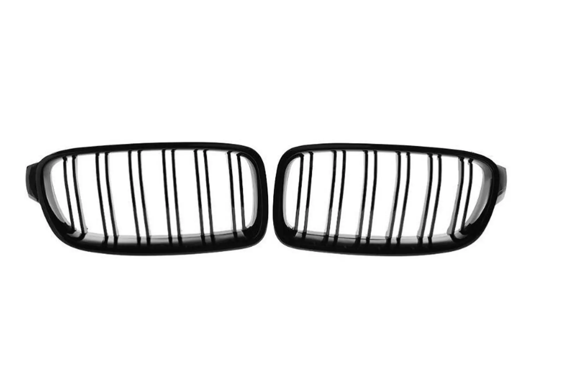 Bmw 3 Serisi F30 Çift Çıtalı Panjur Seti Piano Siyah 2012-2018