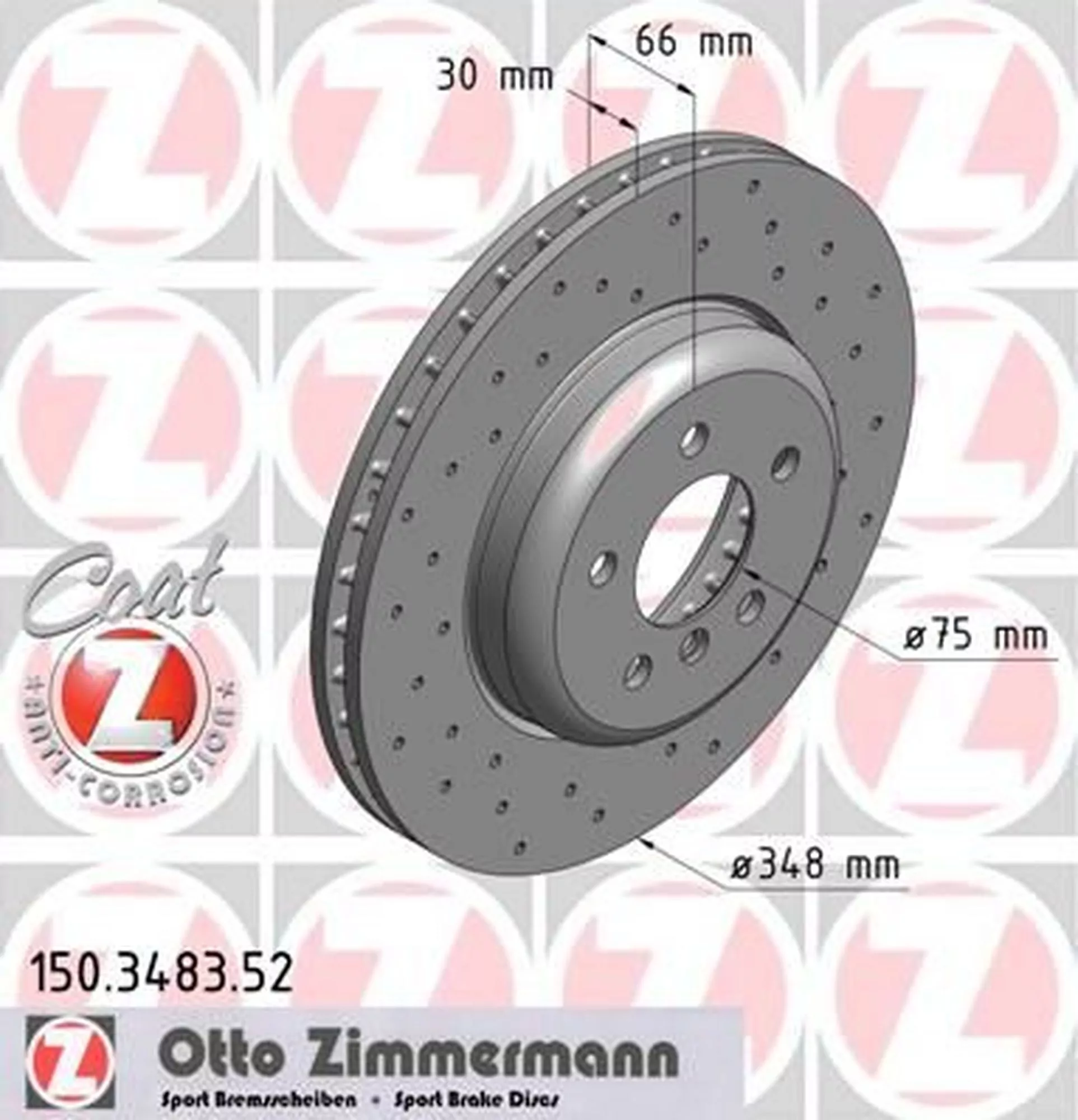 Bmw 5 Serisi F10 525 530 535 Ön Fren Disk Takımı Performans Delikli