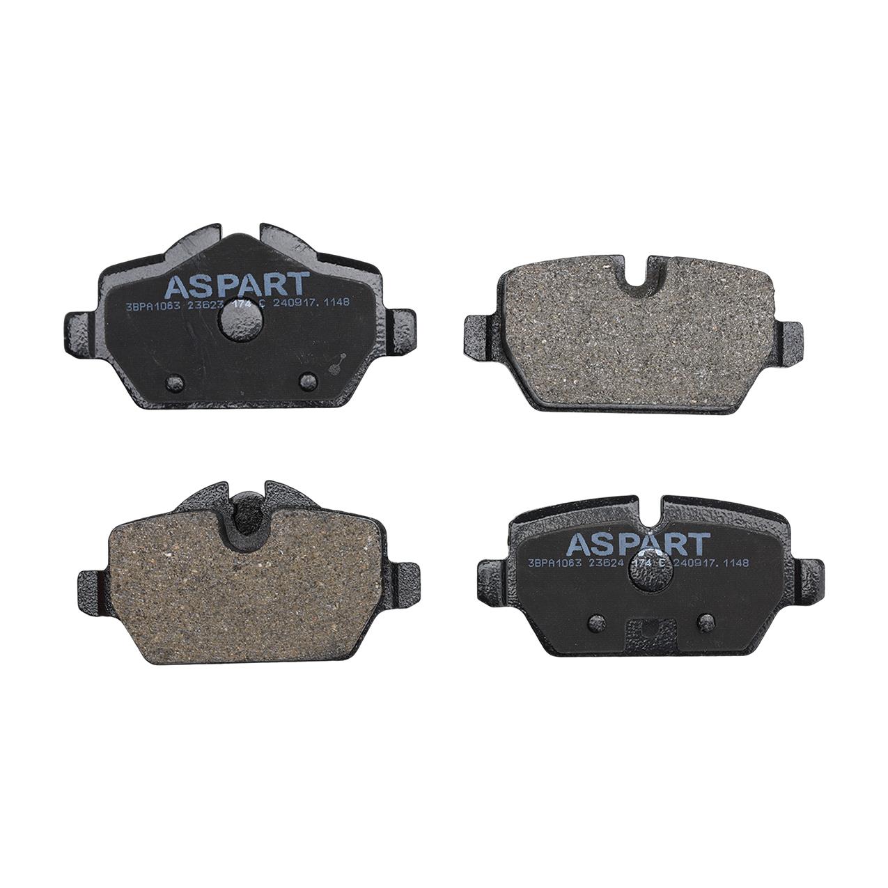 BMW ARKA FREN BALATASI E87/E90/E92 BENZİNLİ MODELLER
