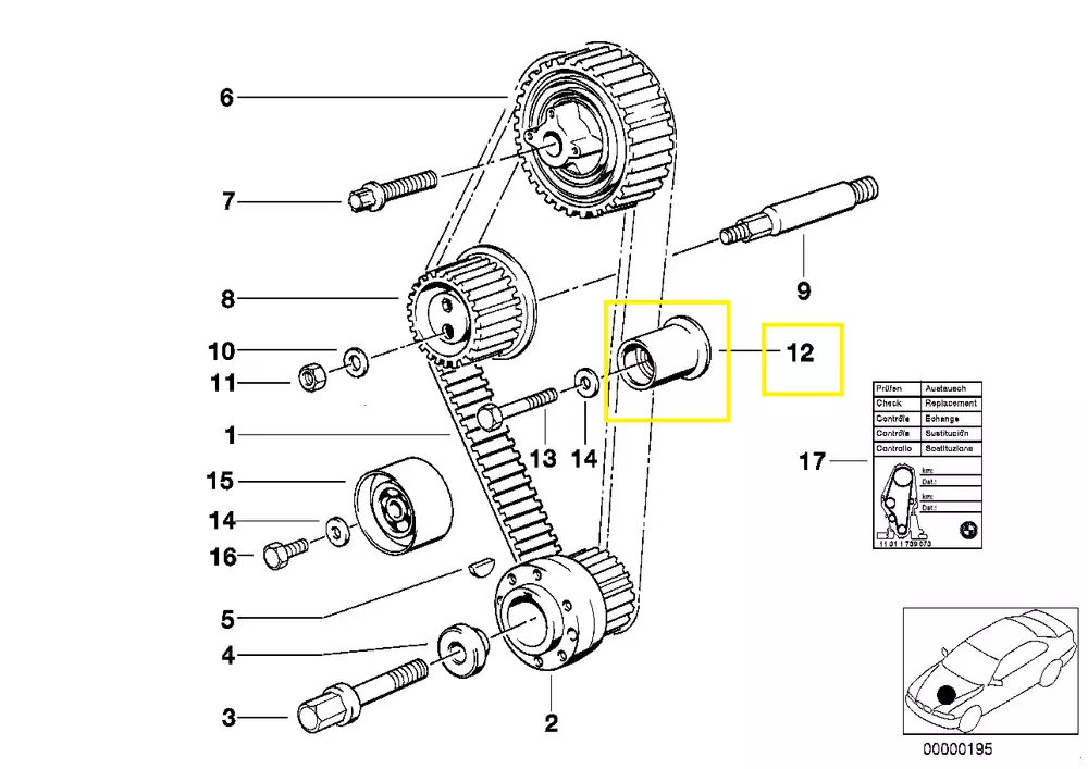 Bmw Triger Bilyası M40 E30 E34 E36 11311708806