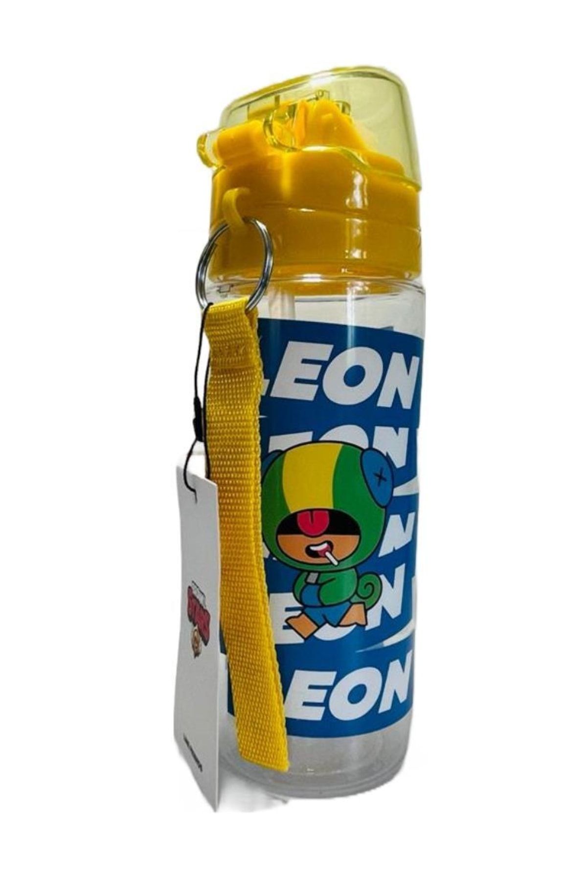 - Brawlstar Şeffaf Sarı Matara 500 Ml. 21858